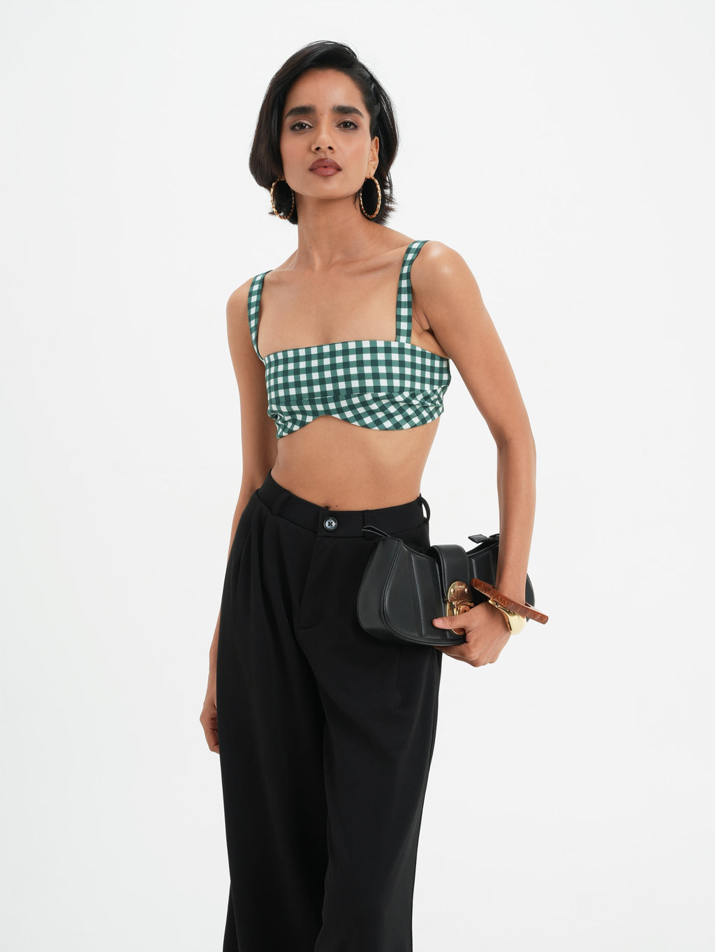 Top Celine - Pine Vichy