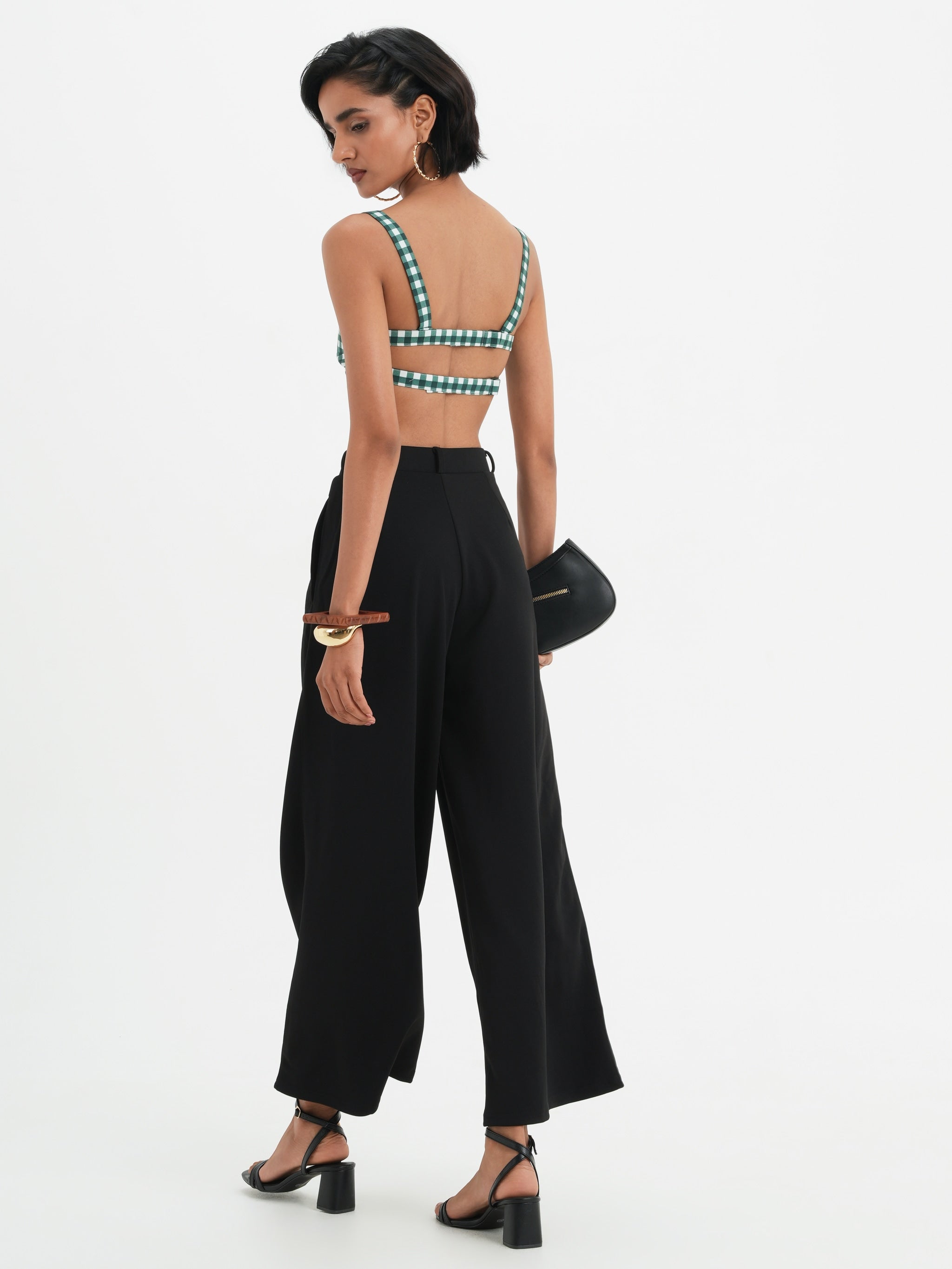 Top Celine - Pine Vichy