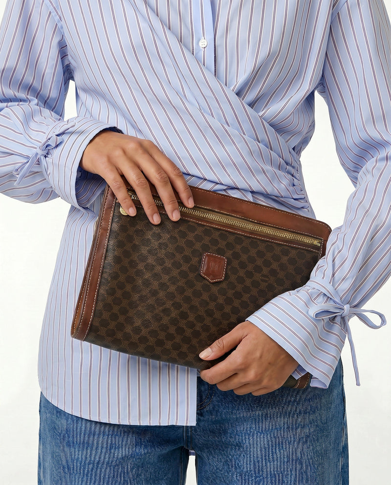 Bolso de mano vintage Céline Macadam