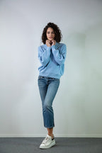 Celine Jumper Powder Blue - Bhoomi