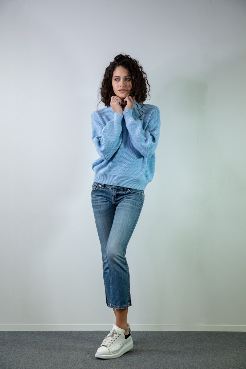 Celine Jumper Powder Blue - Bhoomi