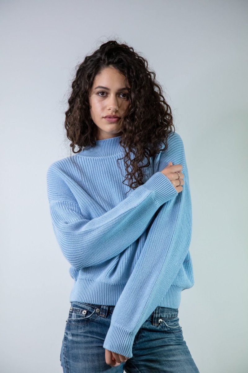 Celine Jumper Powder Blue - Bhoomi