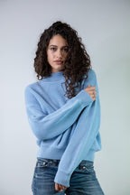 Celine Jumper Powder Blue - Bhoomi