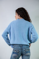 Celine Jumper Powder Blue - Bhoomi