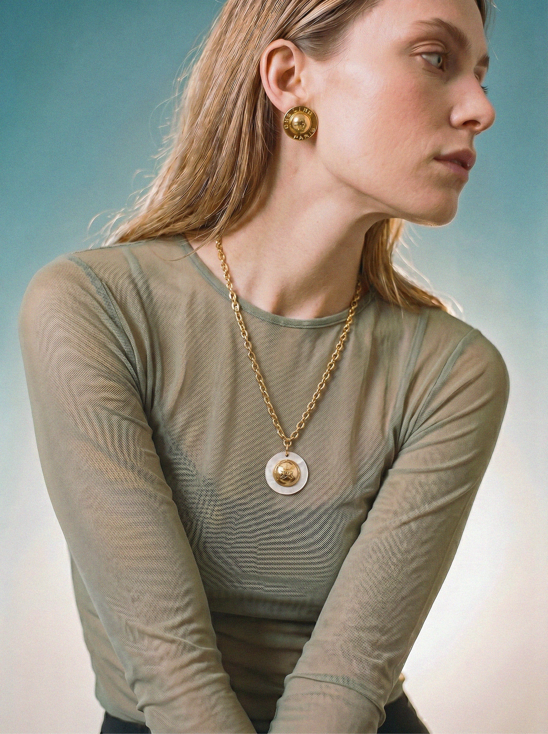 Céline Paris Vintage Starball Necklace