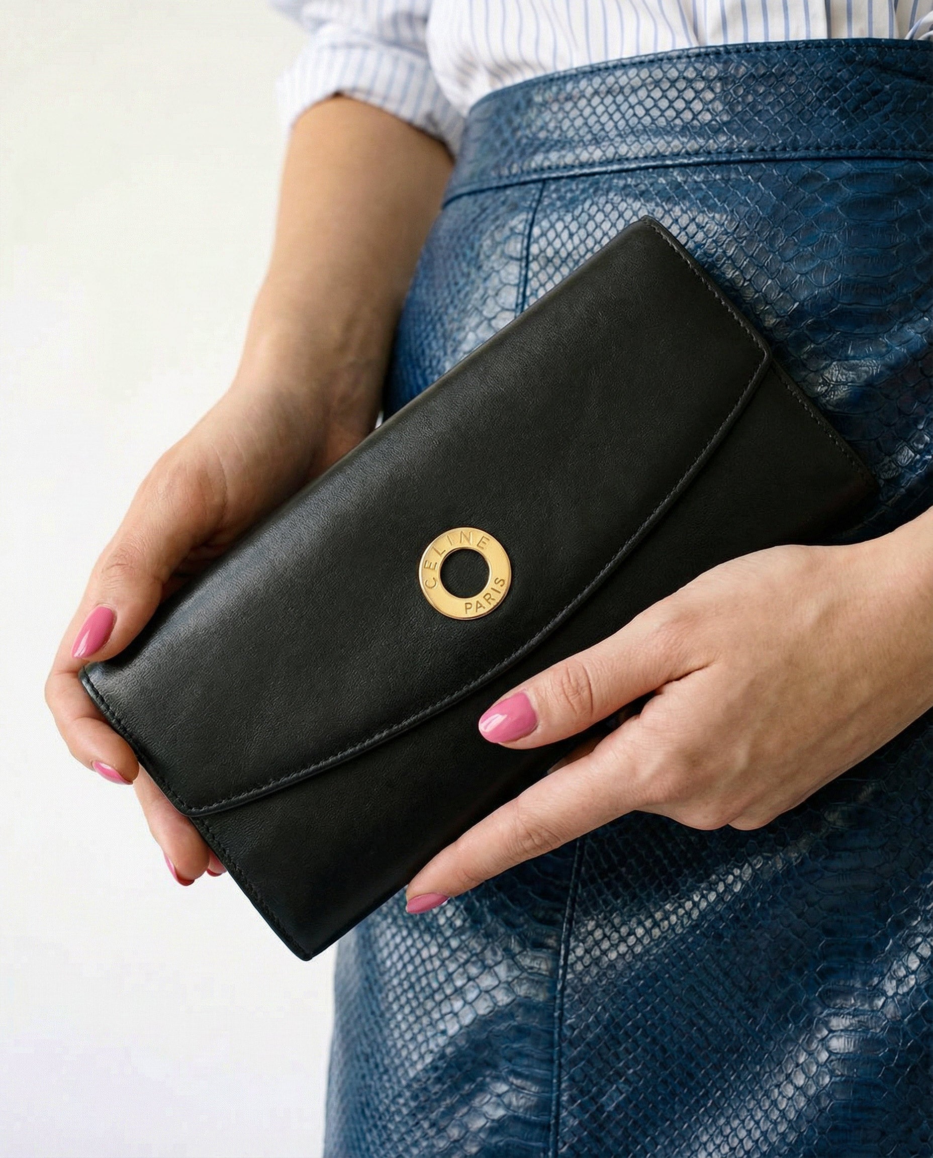 Cartera Celine Cuero Negro