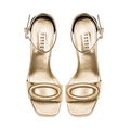 Beige Naria 120Mm Ankle Platform Sandal