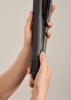 Ceramic Air Styler Dual - 2-in-1 Ionic Straightener-Dryer for Wet or Dry Hair with Ceramic Coating - Graphite