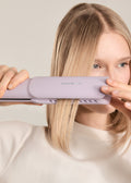 Ceramic Air Styler Dual - 2-in-1 Ionic Straightener-Dryer for Wet or Dry Hair with Ceramic Coating - Lavender