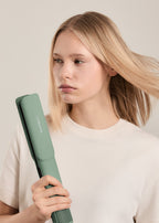 Ceramic Air Styler Dual - 2-in-1 Ionic Straightener-Dryer for Wet or Dry Hair with Ceramic Coating - Sage