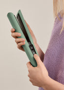 Ceramic Air Styler Dual - 2-In-1 Ionic Hair Straightener-Dryer For Wet Or Dry Hair With Ceramic Coating - Sage