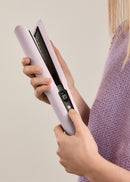 Ceramic Air Styler Dual - Plancha-secador de pelo iónico 2 en 1 para cabello húmedo o seco con revestimiento cerámico - Lavanda