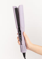 Ceramic Air Styler Dual - 2-in-1 Ionic Straightener-Dryer for Wet or Dry Hair with Ceramic Coating - Lavender