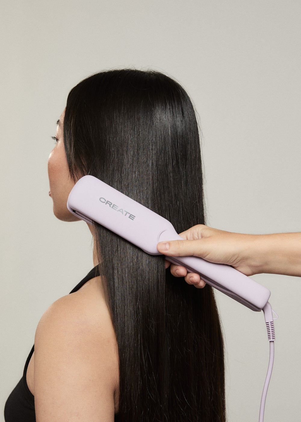 Ceramic Styler Max - Hair Straightener with Ceramic Coating - Lavender