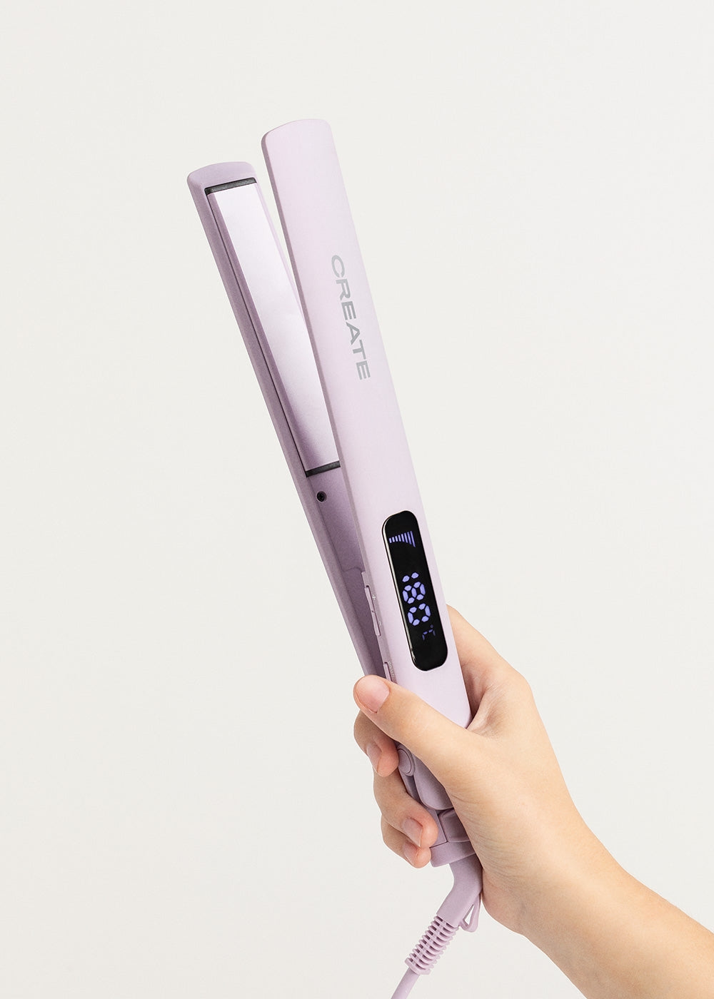 Ceramic Styler Slim - Hair Straightener with Ceramic Coating - Lavender