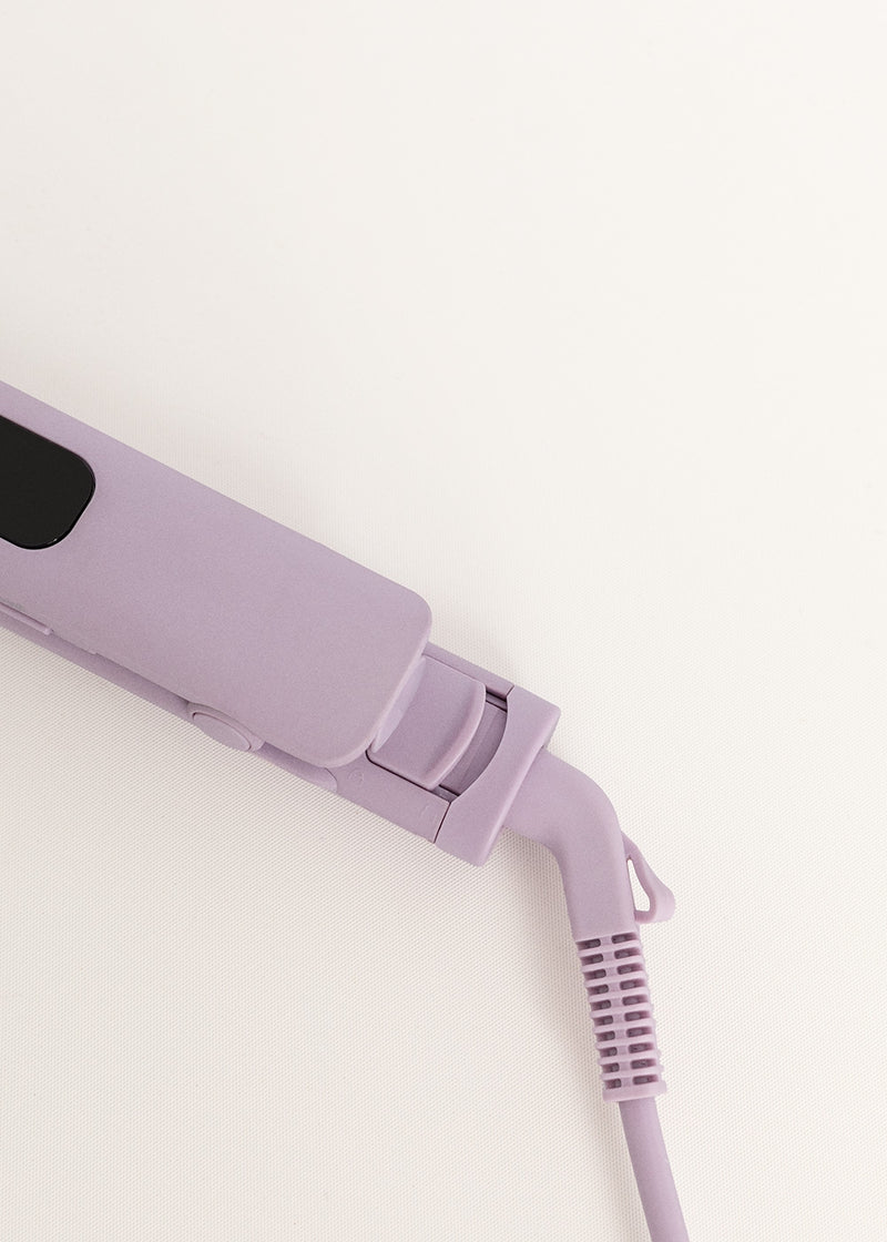 Ceramic Styler Slim - Hair Straightener With Ceramic Coating - Lavender