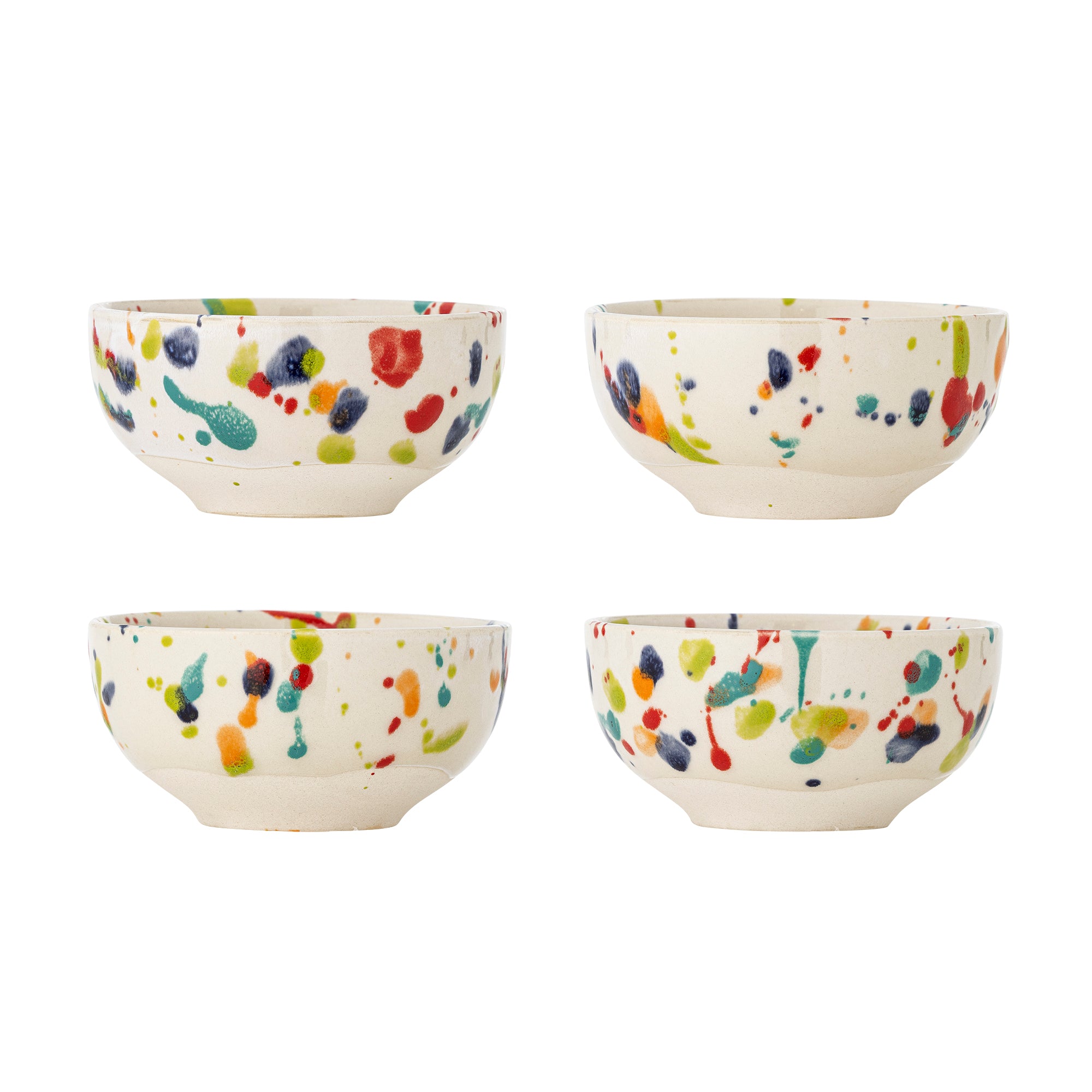 Freckles - Bowl - Multicolour - Stoneware