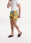 Gant - Short De Bain Humming Garden - Sunlight Yellow - Homme