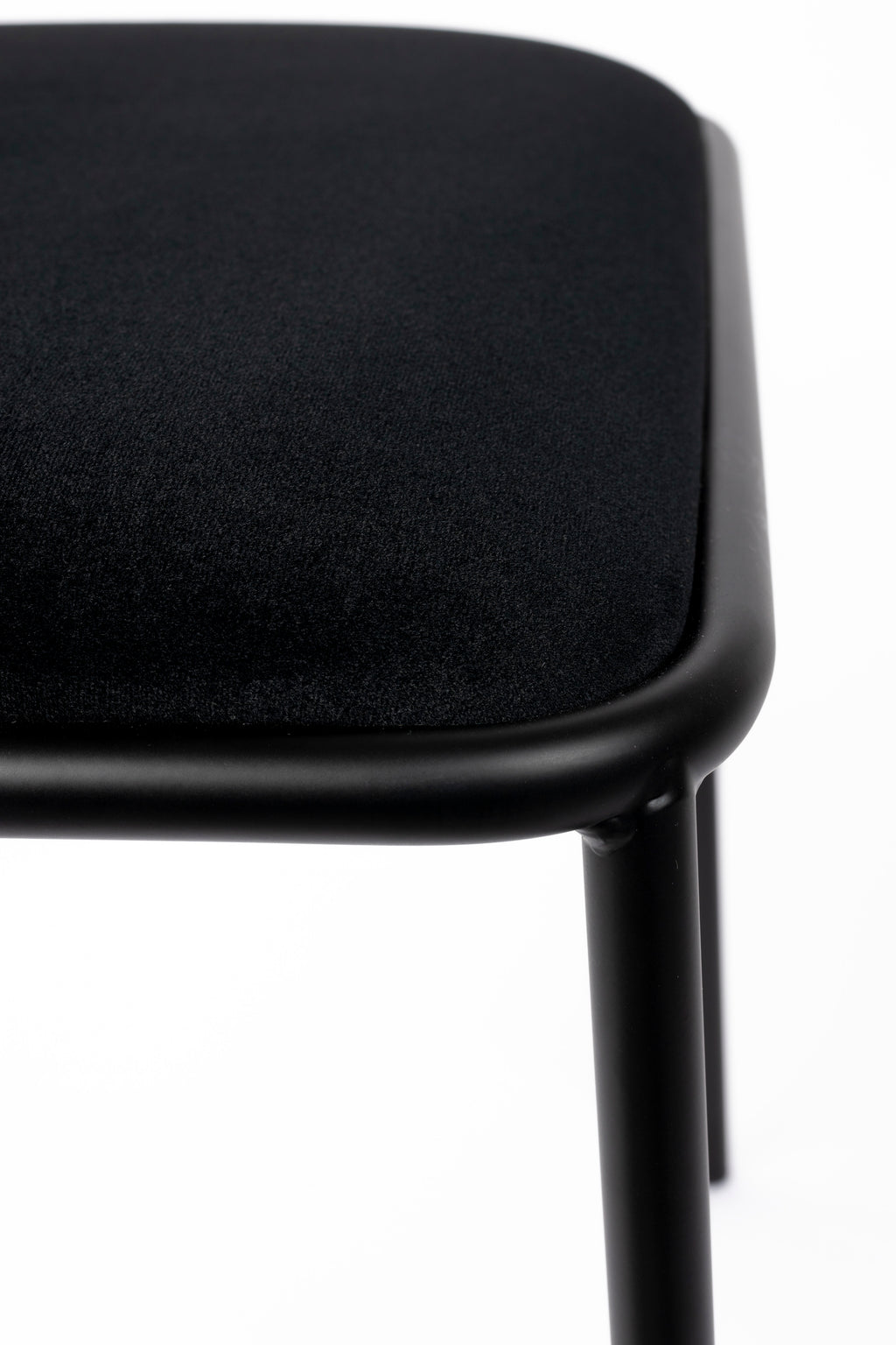 Alba - Dining Room Armchair - Fabric - Black/Black