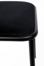 Alba - Dining Room Armchair - Fabric - Black/Black