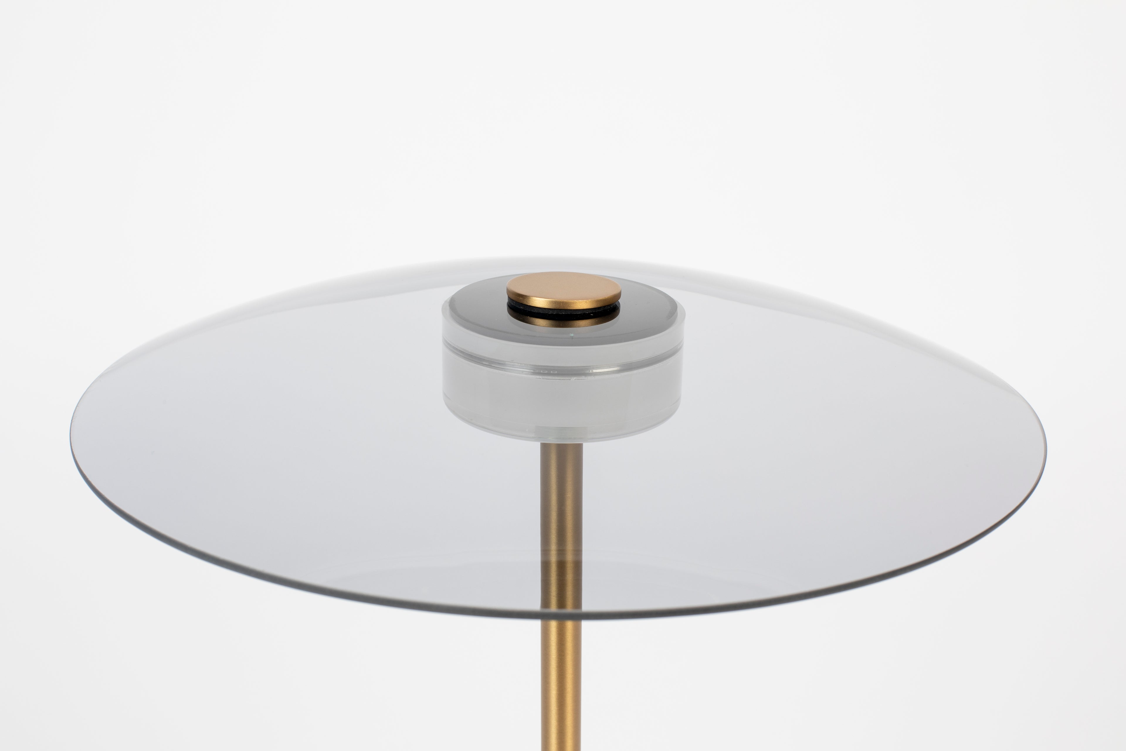 Float - Lampe De Table - Verre - Doré
