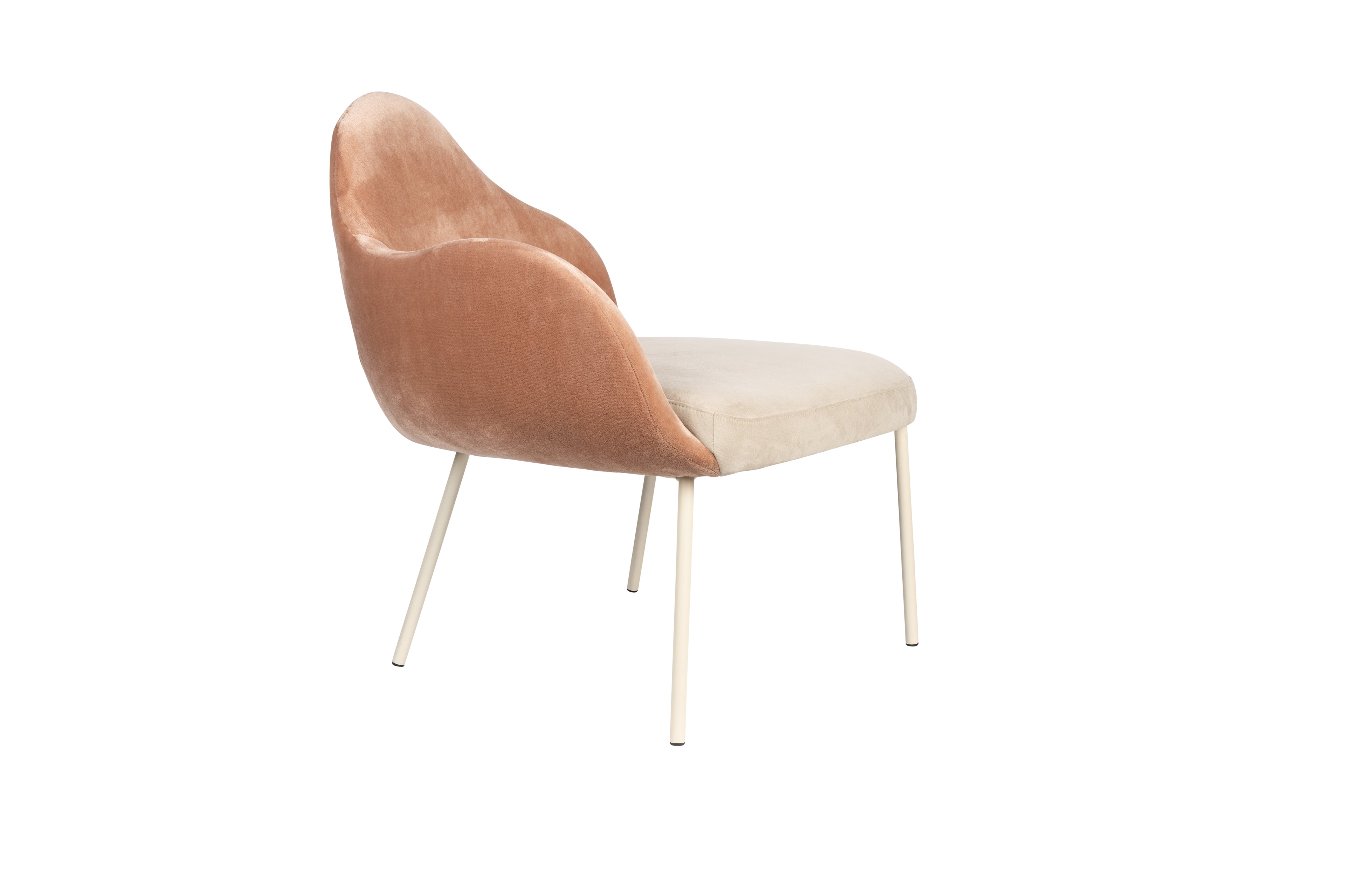 Friuli - Lounge Armchair - Fabric - Pink
