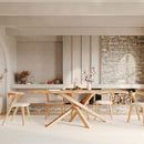 chaise bois clair vega rdv deco