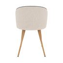 Set of 2 Chiara Chairs - Beige