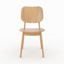 Set of 2 Clyde Chairs - Light Brown