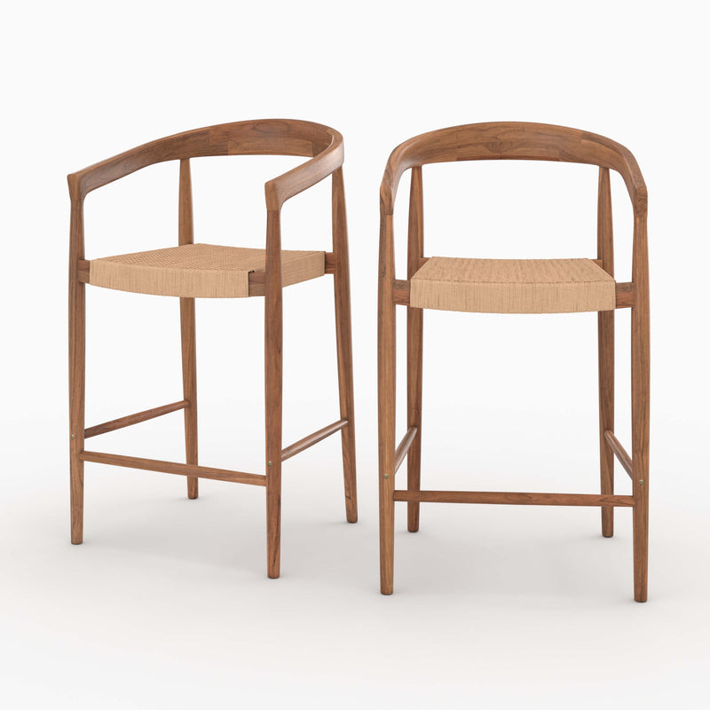 Chaise pour îlot central Bali 65 cm (lot de 2)