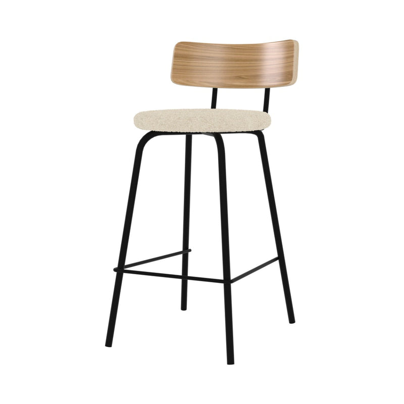 Set of 2 Alize Bar Stools - White
