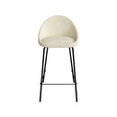 Misty Bar Stool - White Wool