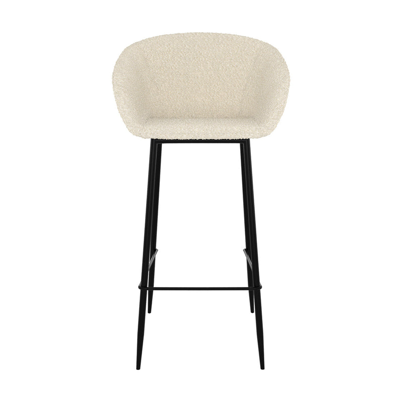 Marquise Bar Stool - White