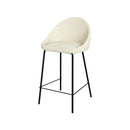 Misty Bar Stool - White Wool