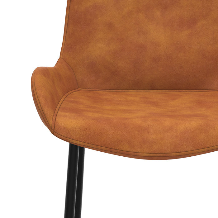 Set of 2 Pirate Bar Stools - Camel