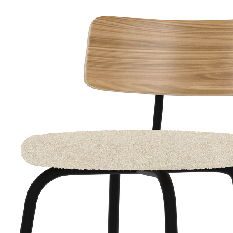 Set of 2 Alize Bar Stools - White