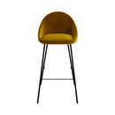 Set of 2 Misty Bar Stools - Yellow