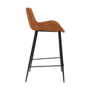 Set of 2 Pirate Bar Stools - Camel