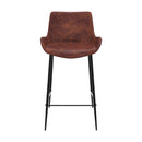 Set of 2 Pirate Bar Stools - Brown