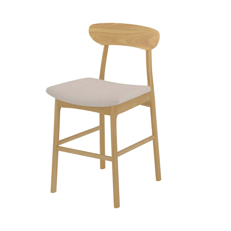Set of 2 Lana Bar Stools - Beige
