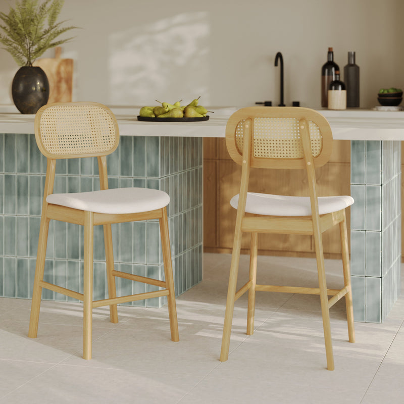Maria Bar Stool - Beige