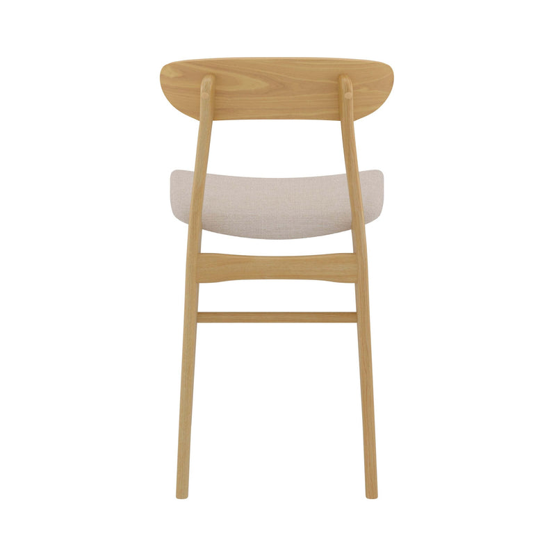Set of 2 Lana Bar Stools - Beige