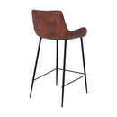 Set of 2 Pirate Bar Stools - Brown