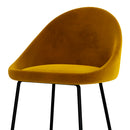 Set of 2 Misty Bar Stools - Yellow