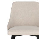Set of 2 Pipo Bar Stools - Beige