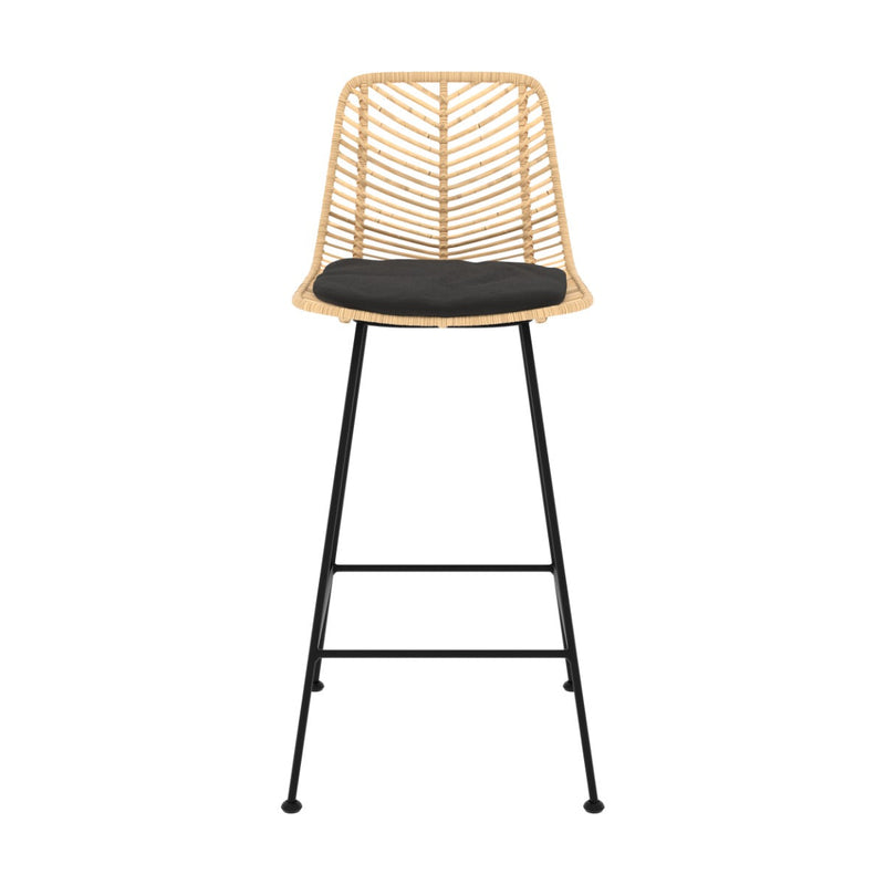 Set of 2 Tamara Bar Stools - Black