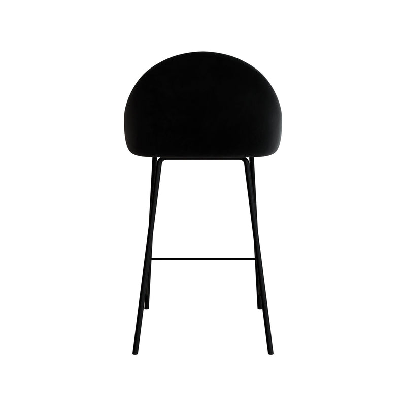Set of 2 Misty Bar Stools - Black
