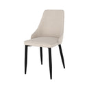 Set of 2 Pipo Chairs - Beige