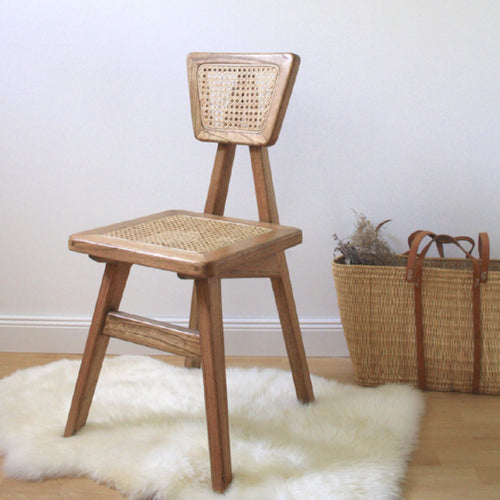 Wooden Cane Chair - Wocca - Naturel