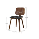 Set of 2 Flow Chairs - Black